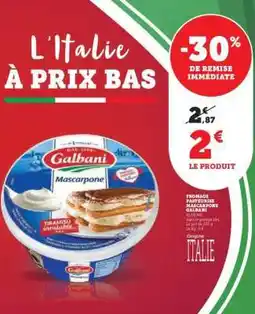 U Express GALBANI Mascarpone offre