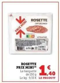 U Express Rosette offre