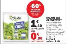 U Express Salade Les Crudettes offre