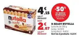 U Express B-READY NUTELLA offre