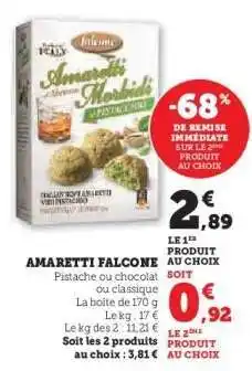 Hyper U AMARETTI FALCONE offre