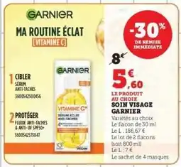 Hyper U Soin Visage Garnier offre