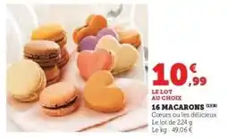 Hyper U 16 Macarons offre