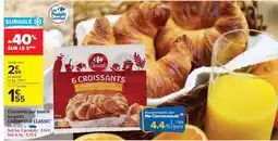 Carrefour Market 6 CROISSANTS offre