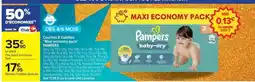 Carrefour Pampers - couches 4 en cuscino offre