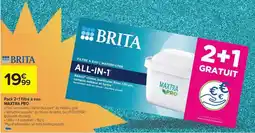 Carrefour Drive Brita - pack 2 filtres à cuit offre