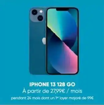 Fnac Iphone 13 128 GO offre