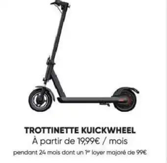 Fnac Trottinette kuickwheel offre