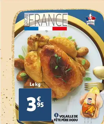 Auchan Volaille de fête père dodu offre