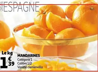Auchan Mandarines offre