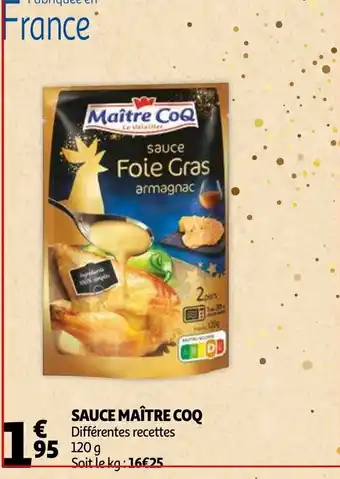 Auchan Sauce maître coq offre