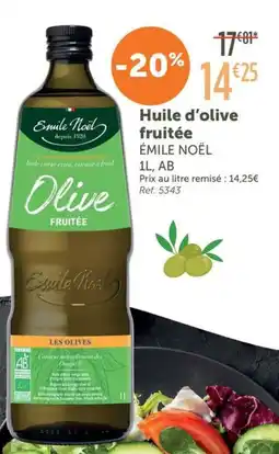 L'Eau Vive ÉMILE NOËL Huile d'olive fruitée offre