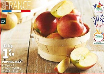 Auchan Pommes jazz offre