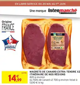 ITINÉRAIRE DE NOS RÉGIONS Magrets de canard extra tendre x2