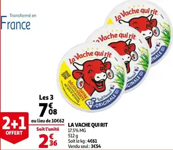 Auchan La vache qui rit offre