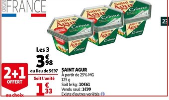 Auchan Saint agur offre