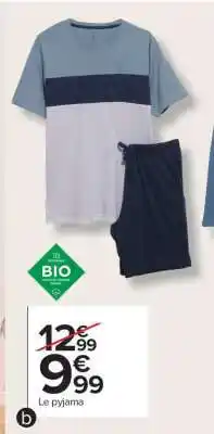 Carrefour Le pyjama offre