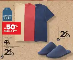 Carrefour Le T-shirt offre