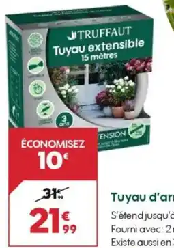Truffaut TRUFFAUT Tuyau d'arrosage extensible 15m offre