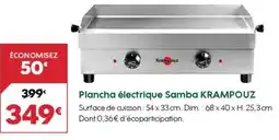 Truffaut KRAMPOUZ Plancha électrique Samba offre