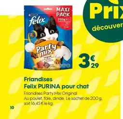 Truffaut PURINA Friandises Felix pour chat offre