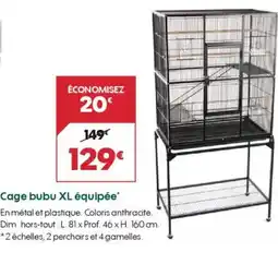 Truffaut Cage bubu XL équipée* offre