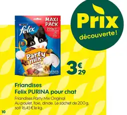 Truffaut FELIX PURINA Friandises pour chat offre