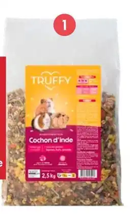 Truffaut TRUFFY Granulés pour Cochon d’Inde ou pour lapin offre