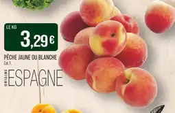 Match Pêche jaune ou blanche offre