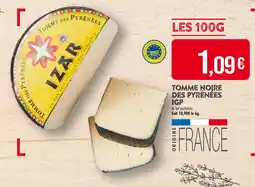 Match IZAR Tomme Noire des Pyrénées IGP offre