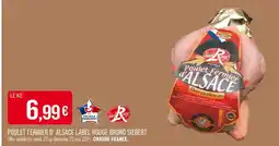 Match Bruno Siebert Poulet fermier d'alsace poulet fermier d’ alsace label rouge offre