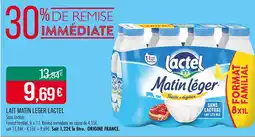 Match LACTEL Lait Matin Léger offre