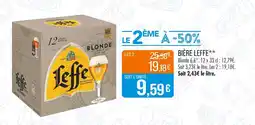 Match LEFFE Bière offre
