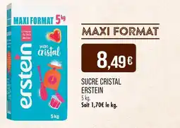 Match Erstein Sucre cristal offre