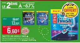 Match FINISH ▲ Tablettes lave-vaisselle offre