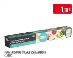 Match CARREFOUR CLASSIC Film alimentaire étirable offre