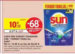 Intermarché Sun Caps Pro Expert Standard x49 - Format Familial(b) offre