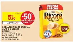 Intermarché NESTLà Recharge ricoré original café & chicorée offre
