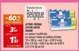Netto DANONE ACTIMEL ORIGINAL ÉDITION LIMITÉE offre