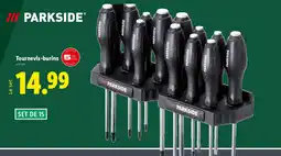 Lidl PARKSIDE Tournevis-burins offre