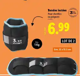 Lidl Bandes lestées offre