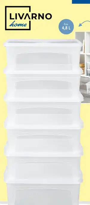 Lidl LIVARNO HOME Boîtes de rangement offre