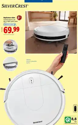 Lidl SILVERCREST Aspirateur robot offre