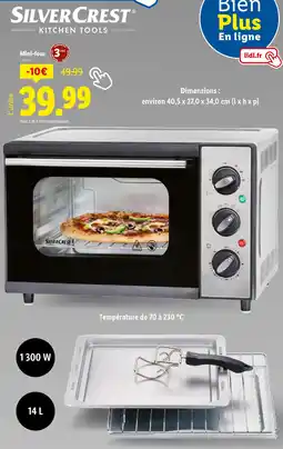 Lidl SILVERCREST Mini-four offre