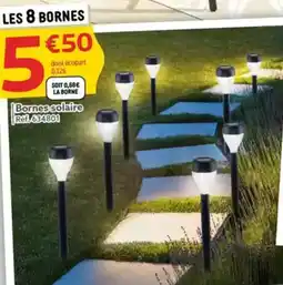 Gifi Bornes solaire offre