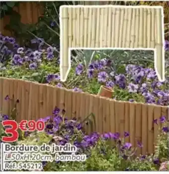 Gifi Bordure de jardin offre
