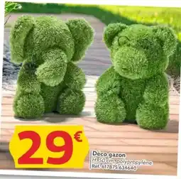 Gifi Déco gazon offre