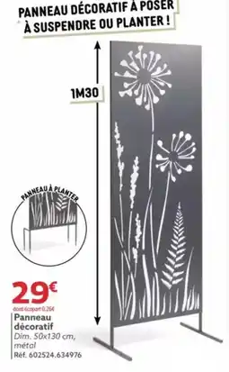 Gifi Panneau décoratif Dim. 50x130 cm, offre