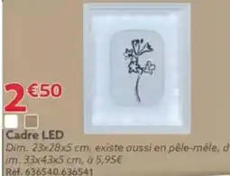 Gifi Cadre LED Dim. 23x28x5 cm offre