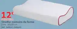 Gifi Oreiller mémoire de forme offre